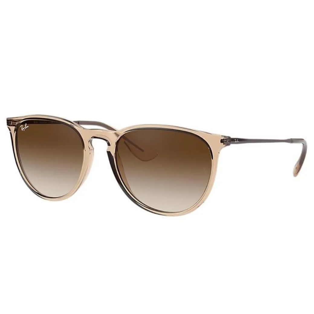 Ray-Ban Erika Transparent Brown Women Sunglasses